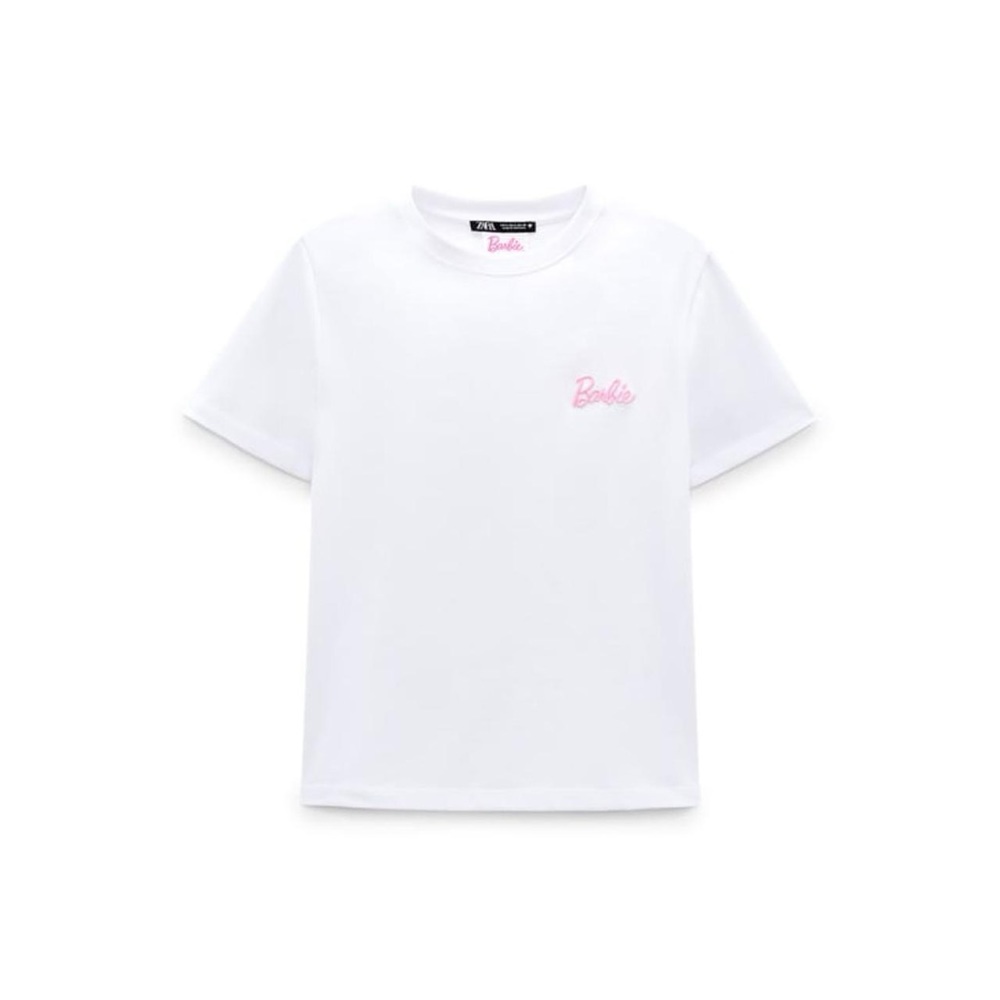 Zara x Barbie Limited edition white T-shirt